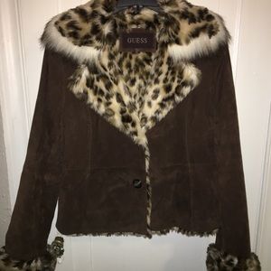 Women’s XL Guess Leather Jacket